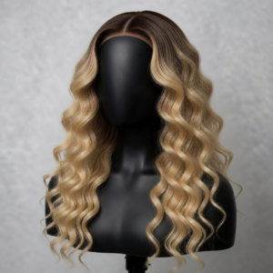 Body Wave - Loose Wave Middle Part Lace Wig