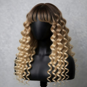 Deep Wave Fringe Wig