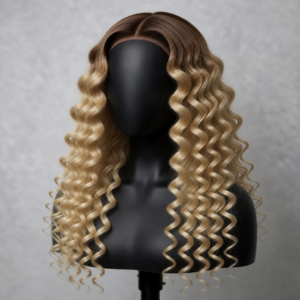 Deep Wave Middle Part Wig
