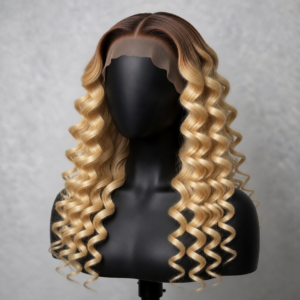Jerry Curl Full Lace Frontal Wig
